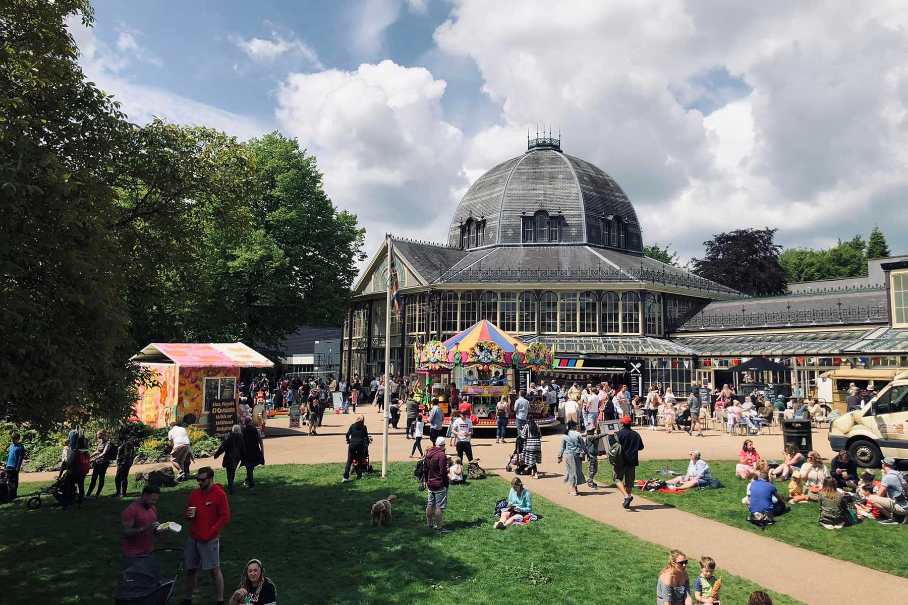 Easter Fair Events At Pavilion Gardens Buxton